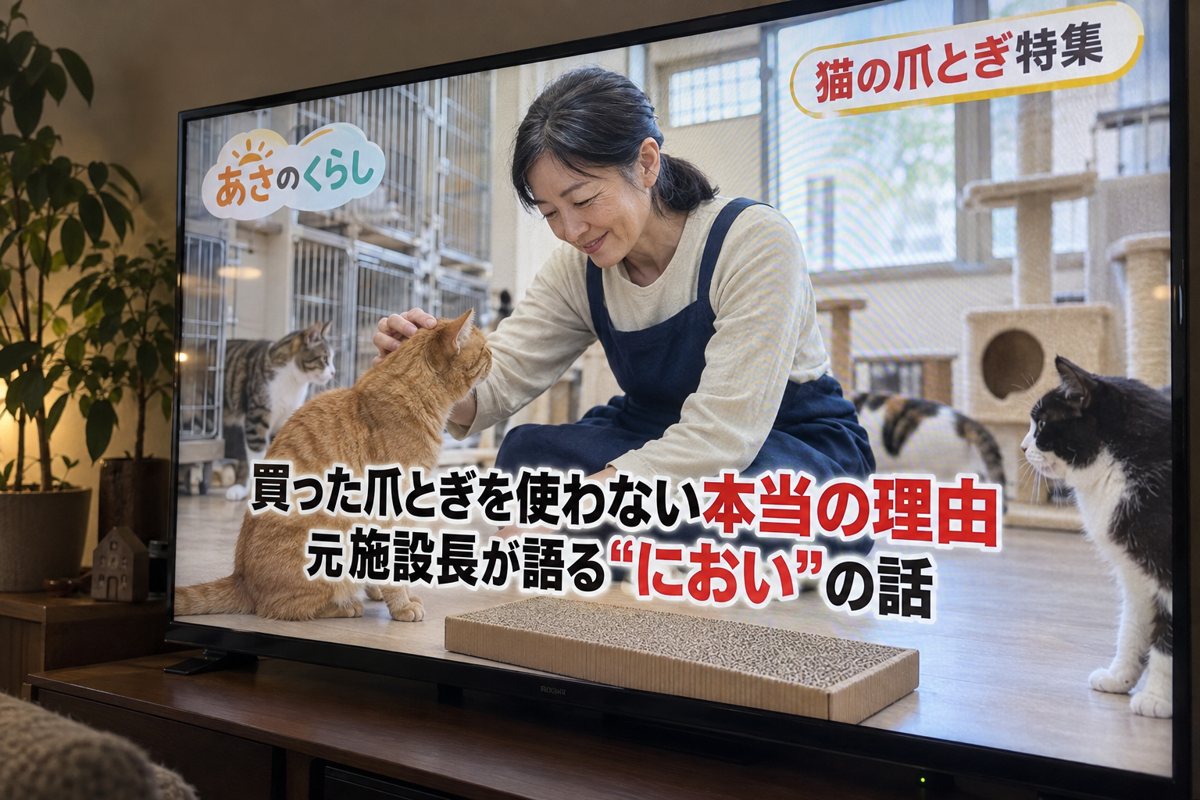朝の情報番組で紹介される水野さん